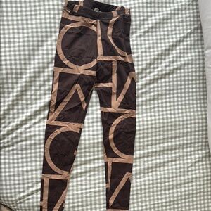 Toteme Monogram Graphic Leggings